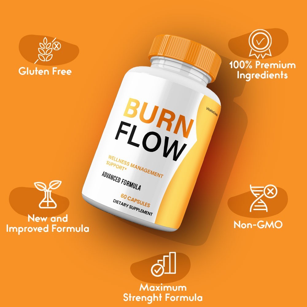 BurnFlow daily metabolism and energy support supplement